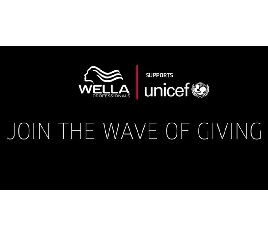 Wella team with Unicef