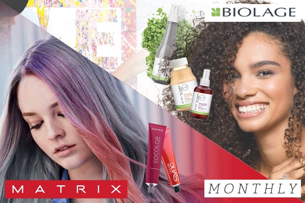 02/18 Matrix & Biolage Monthly: Mixed Metals, RAW Styling, Education and more!