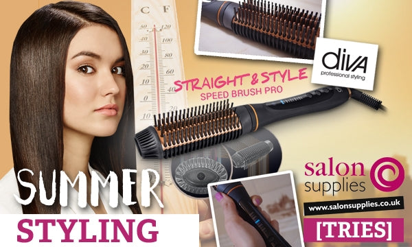 Introducing the Straight & Style Speed Brush Pro from Diva Professional