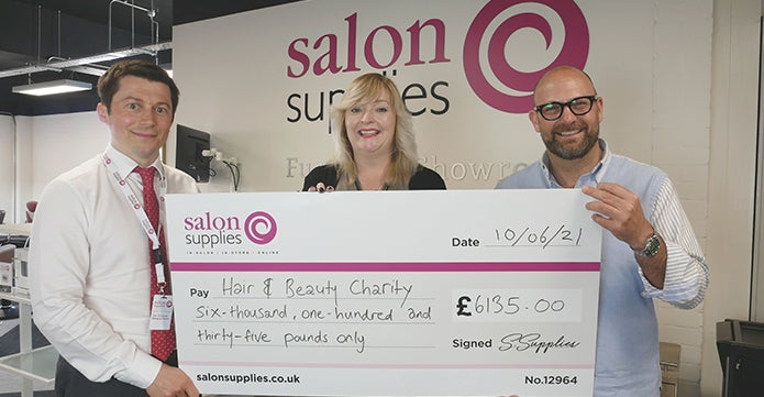 Update: We Have Raised £6,135 Through Pietranera Sales for The Hair and Beauty Charity