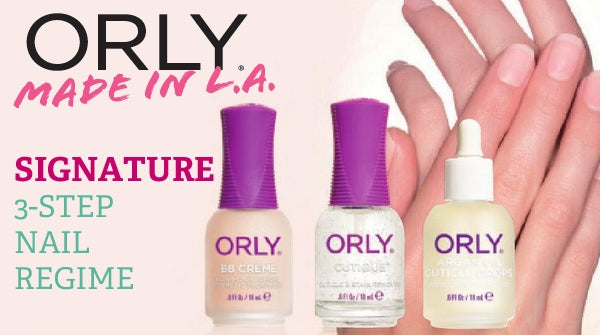ORLY's Signature 3-Step Nail Regime