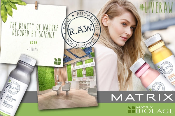 Introducing the new Biolage Raw Range from Matrix