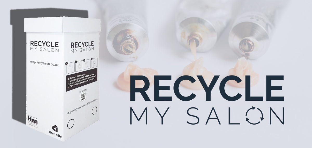 We Are Proud to Be Part of The New Recycle My Salon Scheme