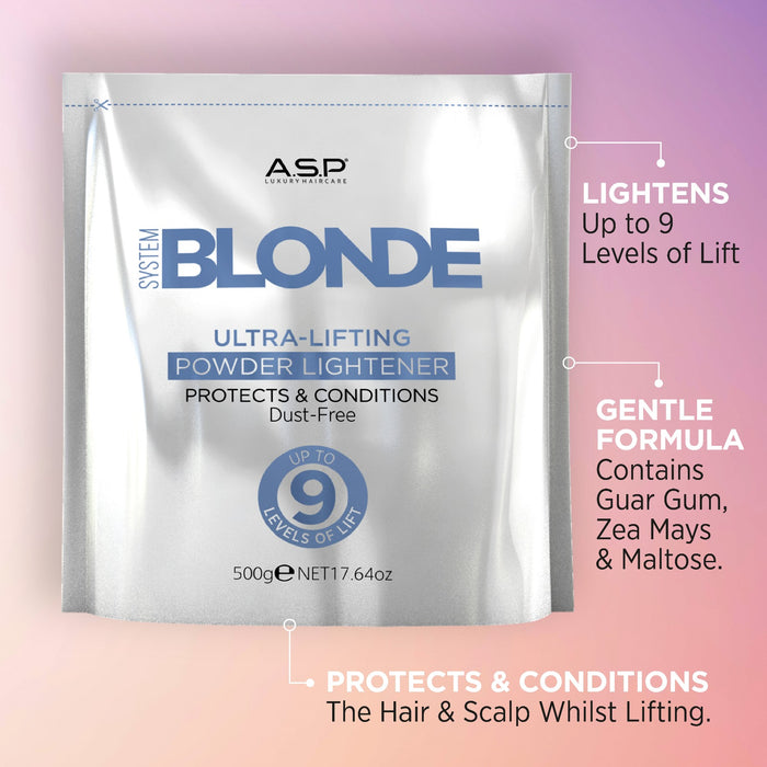 ASP Ultra Lifting 9 Level System Blonde Lightener 500g