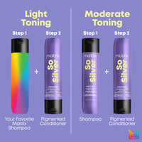 Matrix So Silver Litre Duo Pack