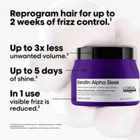 L'Oréal Professionnel Serie Expert Keratin Alpha Sleek Mask 500ml