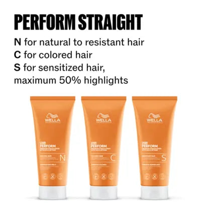 Wella Pro+ Perform Straightening Cream 200ml