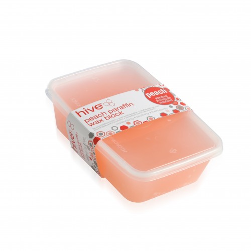 Hive of Beauty Peach Low Melt Paraffin Wax Block 450g