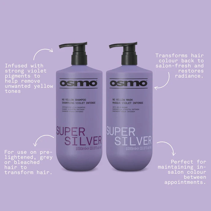 Osmo Super Silver Shampoo and Mask Duo 1L