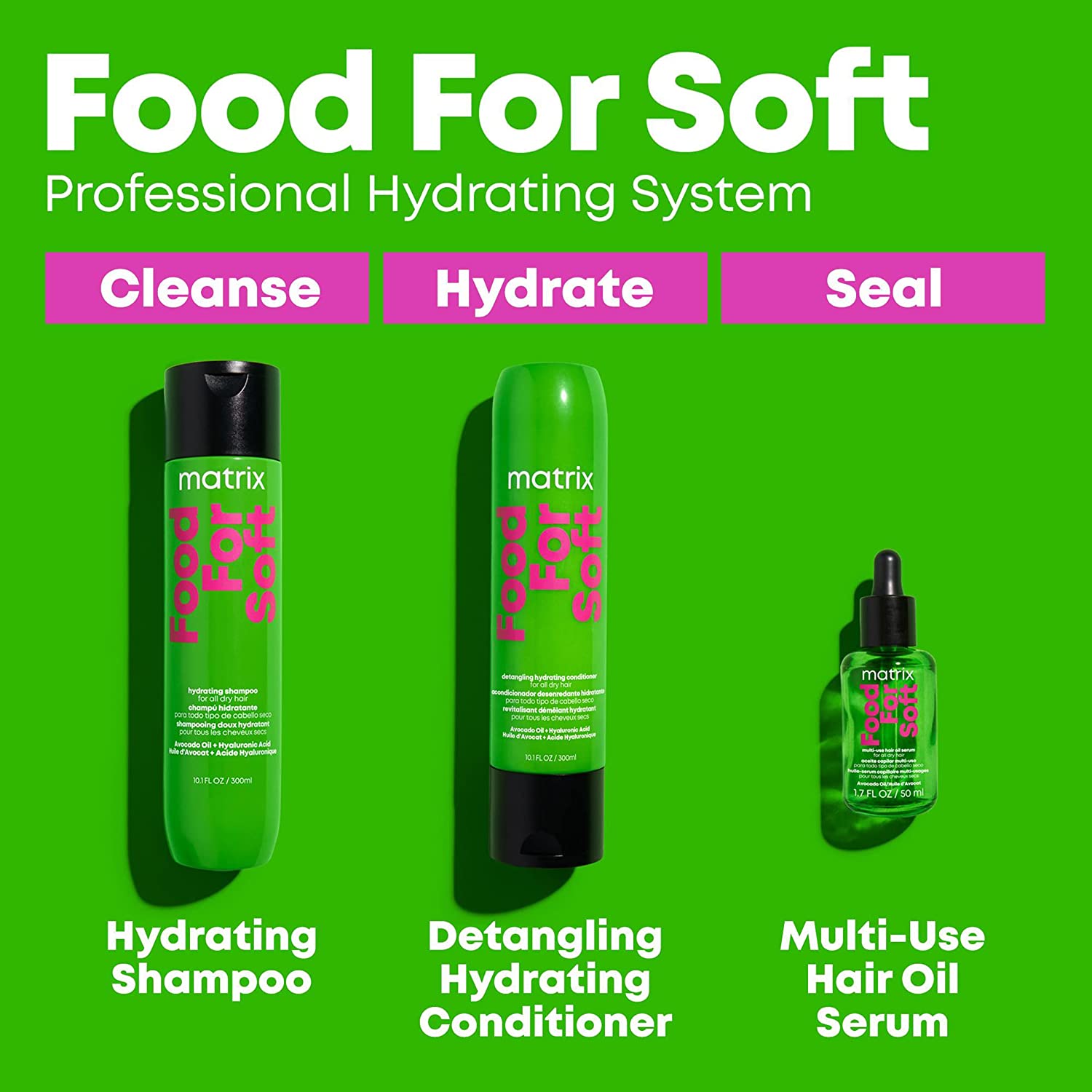 Matrax Oil Matrix Food For Soft Hair Oil Serum 50ml – Salon Supplies