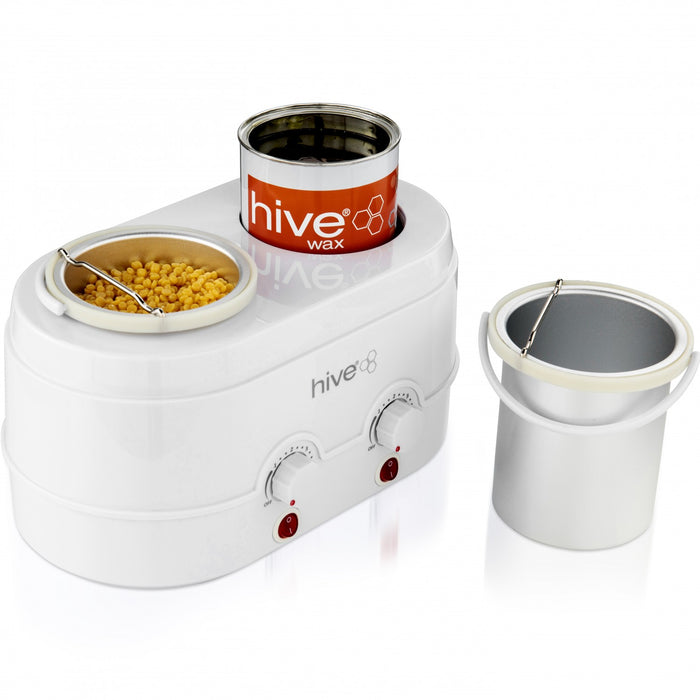 Hive of Beauty Dual Analogue Wax Heater - 1000cc & 500cc