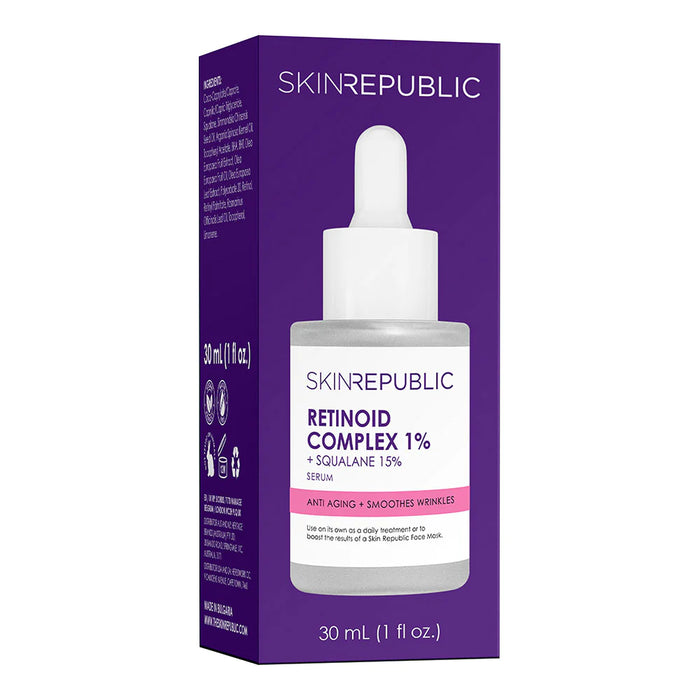 Skin Republic Retinoid Complex 1% + Squalane 15% Serum 30ml