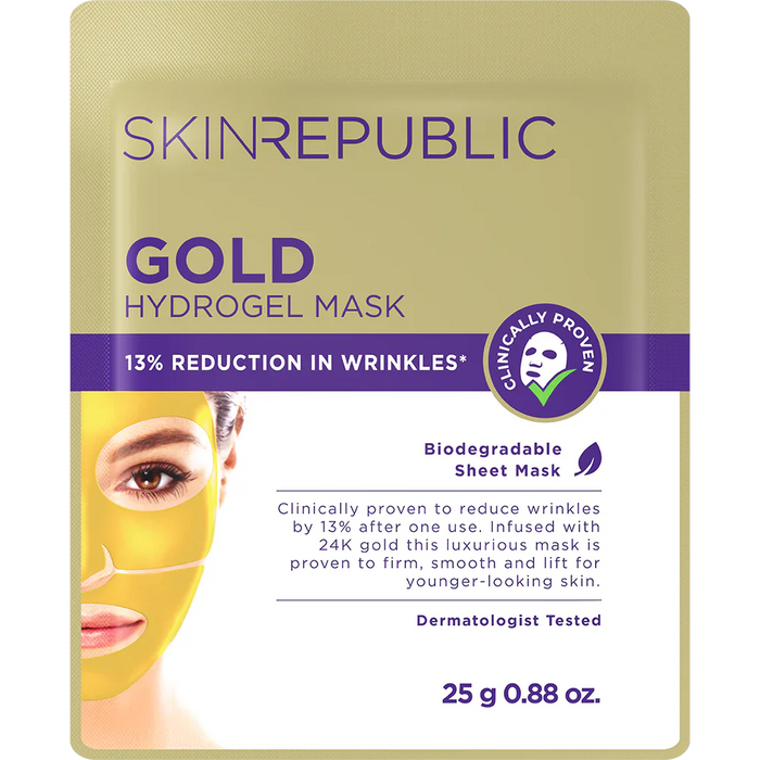 Skin Republic Gold Hydrogel Face Mask 25ml