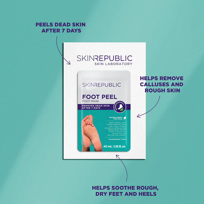 Skin Republic Foot Peel in 7 Days 40g