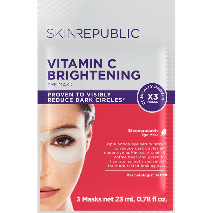 Skin Republic Brightening Eye Mask 3 Pairs 23g