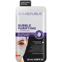 Skin Republic Bubble Purifying and Charcoal Face Mask