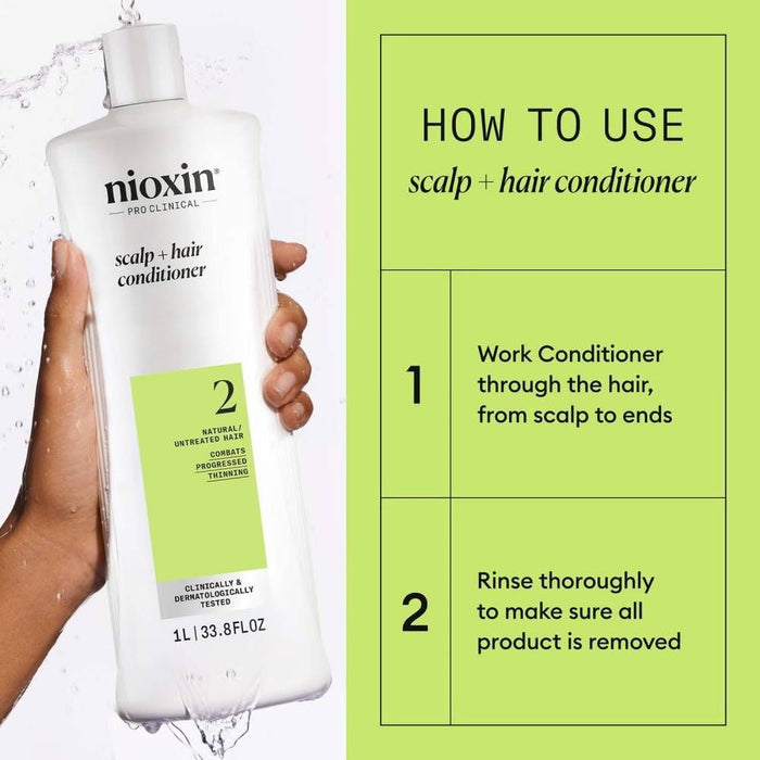 Nioxin System 2 Scalp + Hair Conditioner 1000ml