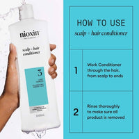 Nioxin System 3 Scalp + Hair Conditioner 1000ml