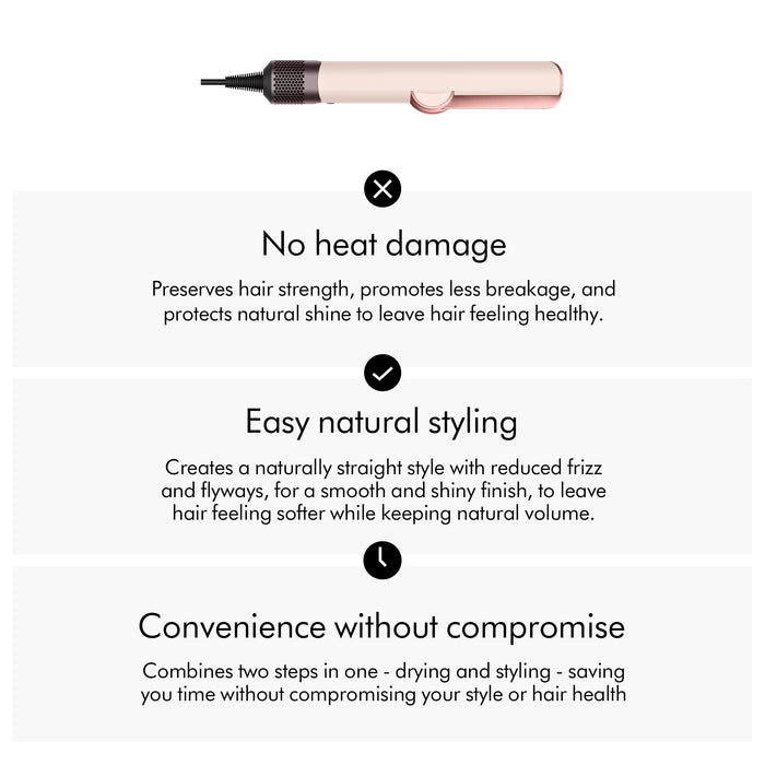 Dyson Airstrait™ dryer and straightener - Ceramic Pink / Rose Gold