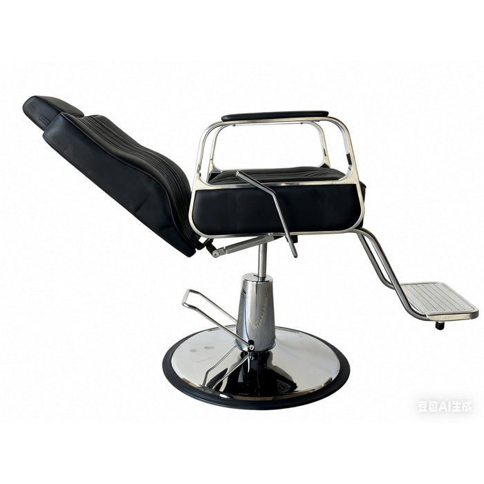 Crewe Orlando Hampton Barbers Chair Black - 7 Day Quick Ship