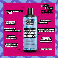 Crazy Color Rainbow Hair Color Care Shampoo 250ml