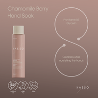 KAESO Hand Care Chamomile Berry Hand Soak 195ml