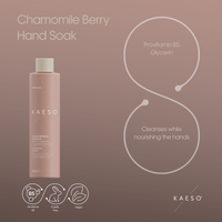 KAESO Hand Care Chamomile Berry Hand Soak 495ml