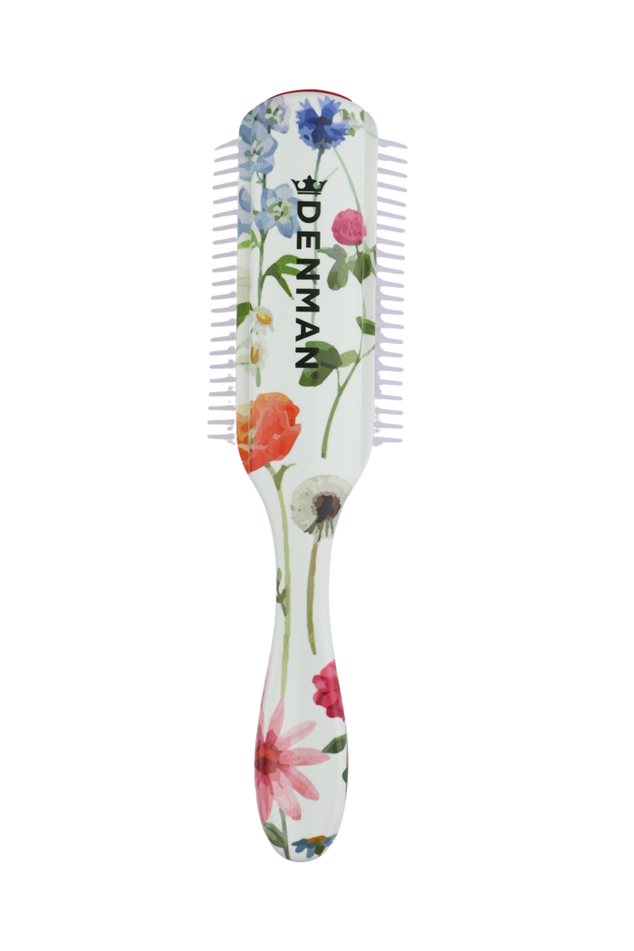 Denman Floral Fantasies D4 9 Row Original Styler