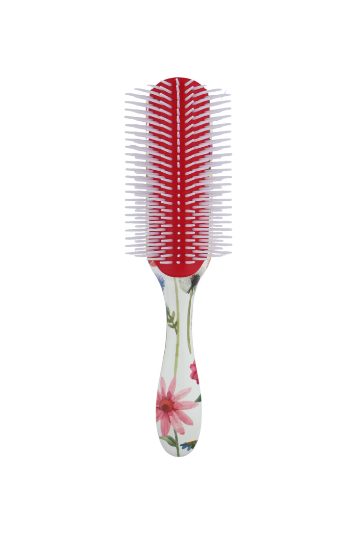 Denman Floral Fantasies D4 9 Row Original Styler