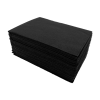 Ecodri Disposable Towels - Black - Pack Of 50