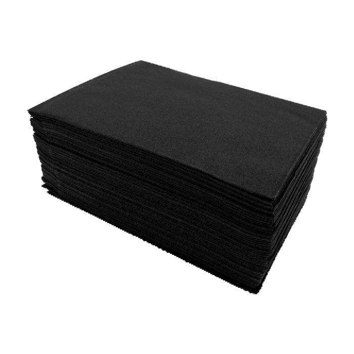 Ecodri Disposable Towels - Black - Pack Of 50