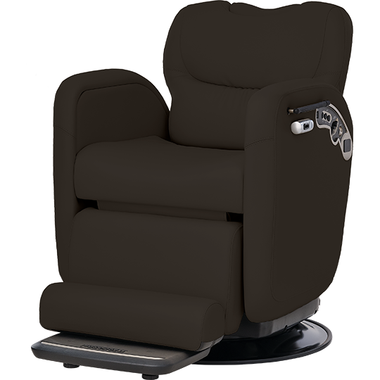 Takara Belmont Lunar Barbers Chair Full-Flat Model