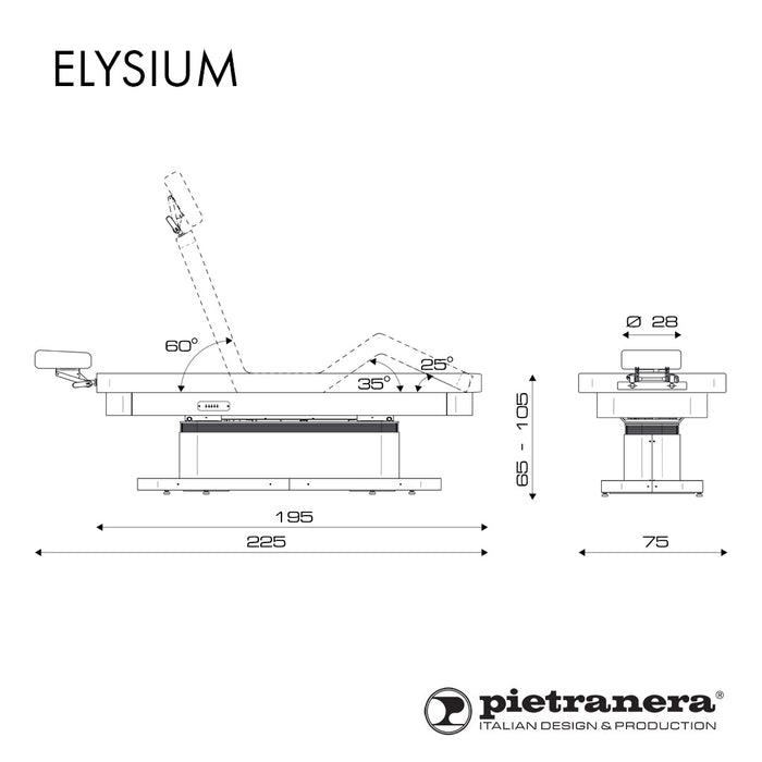 Pietranera Elysium Head Spa Bed