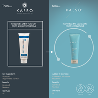 KAESO Foot Care Menthol-mint + Mandarin Foot Lotion 250ml