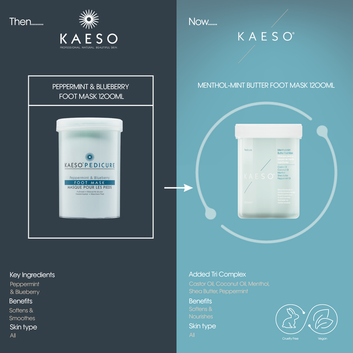 KAESO Foot Care Menthol-mint Butter Mask 1200ml