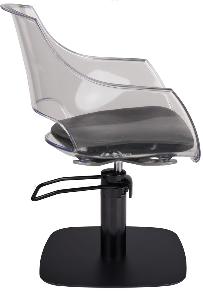 Ayala Ghost Styling Chair - 7 Day Quick Ship