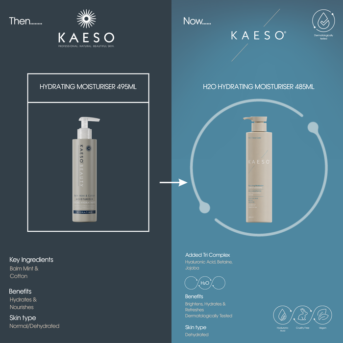 KAESO H20 Hydrating Moisturiser 485ml