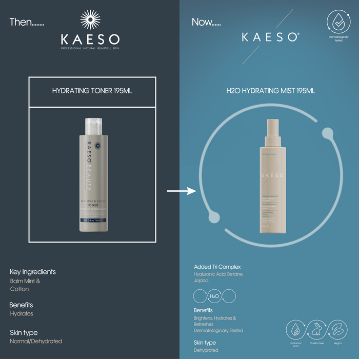 KAESO H20 Hydrating Toner Mist 195ml