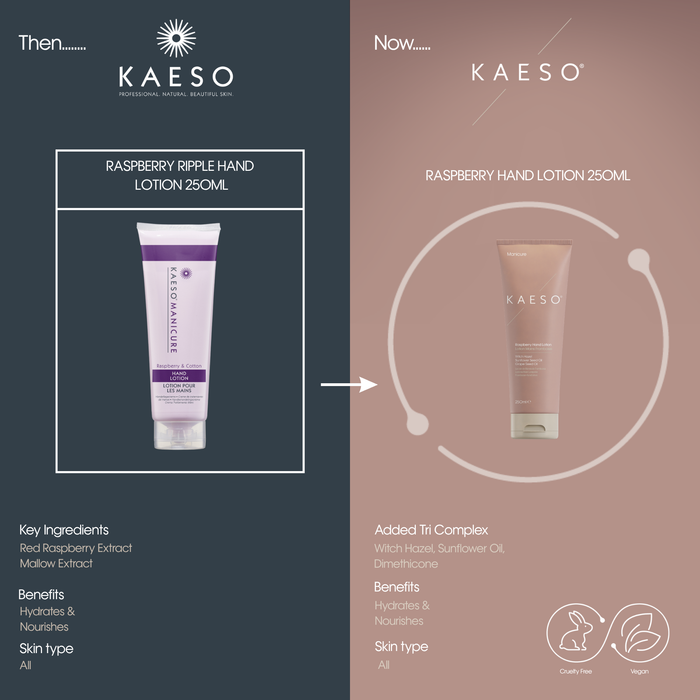 KAESO Hand Care Raspberry Hand Lotion 250ml
