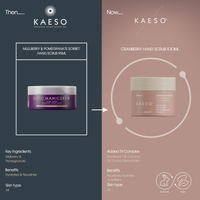 KAESO Hand Care Cranberry Hand Scrub 100ml