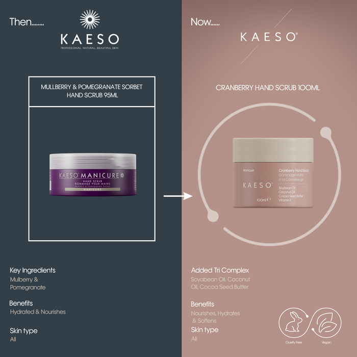 KAESO Hand Care Cranberry Hand Scrub 100ml
