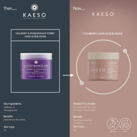 KAESO Hand Care Cranberry Hand Scrub 450ml