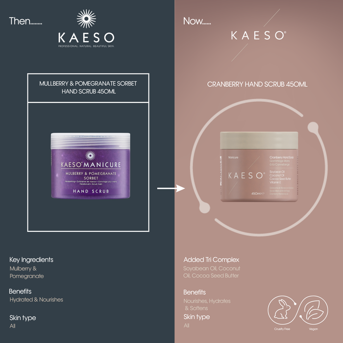 KAESO Hand Care Cranberry Hand Scrub 450ml