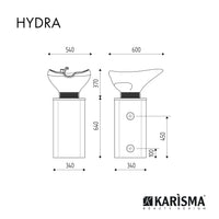 Karisma Hydra Pedestal Backwash Column