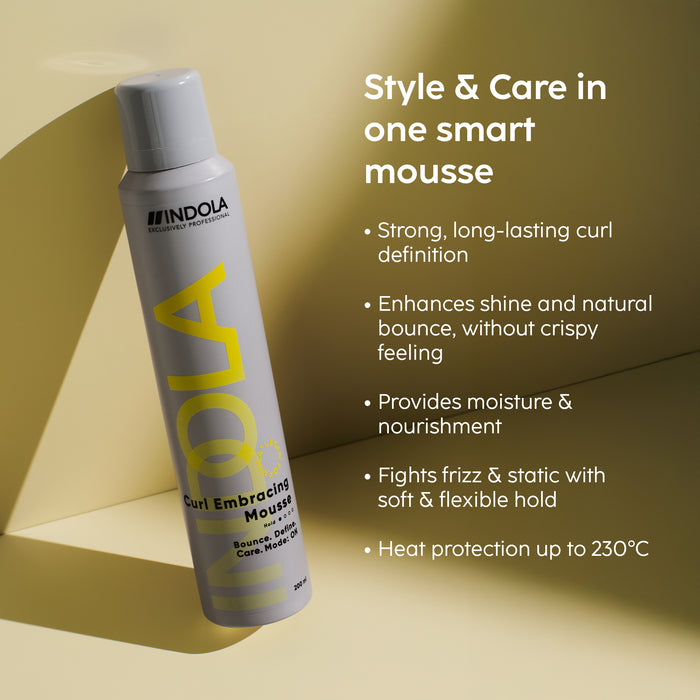 Indola Curl Embracing Mousse 200ml