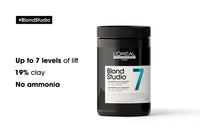 L'Oréal Professionnel Blond Studio 7 Clay Lightening Powder 500g
