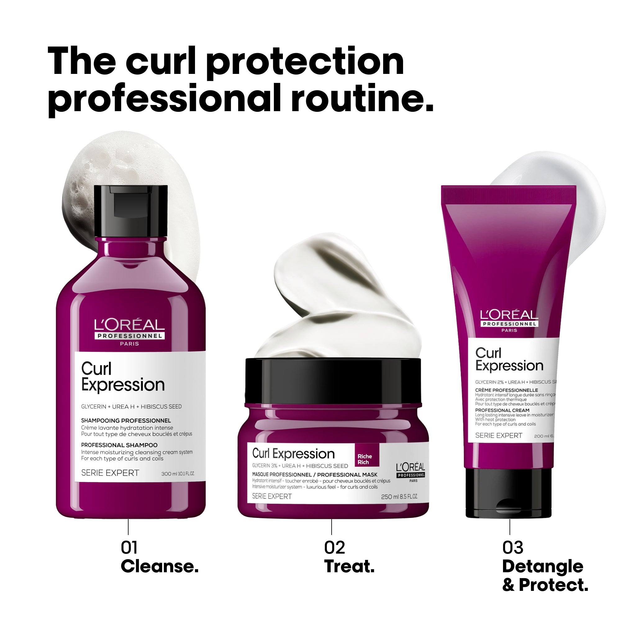 Buy L'Oréal L'ORÉAL - Serie Expert Curl Expression Glycerin Urea H Hibiscus Seed Professional Shampoo 300ml 4265597 - View #6