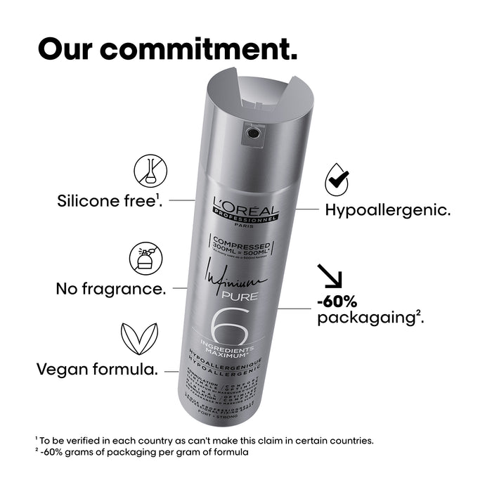 L'Oréal Professionnel Infinium Pure 6 Hairspray 500ml