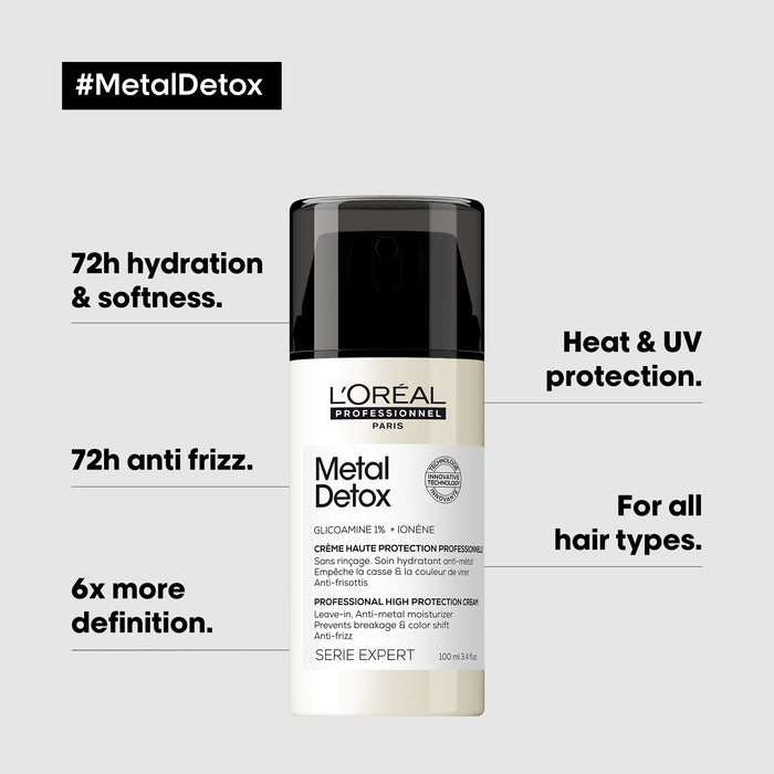 L'Oréal Serie Expert Metal Detox Leave-in Cream 100ml