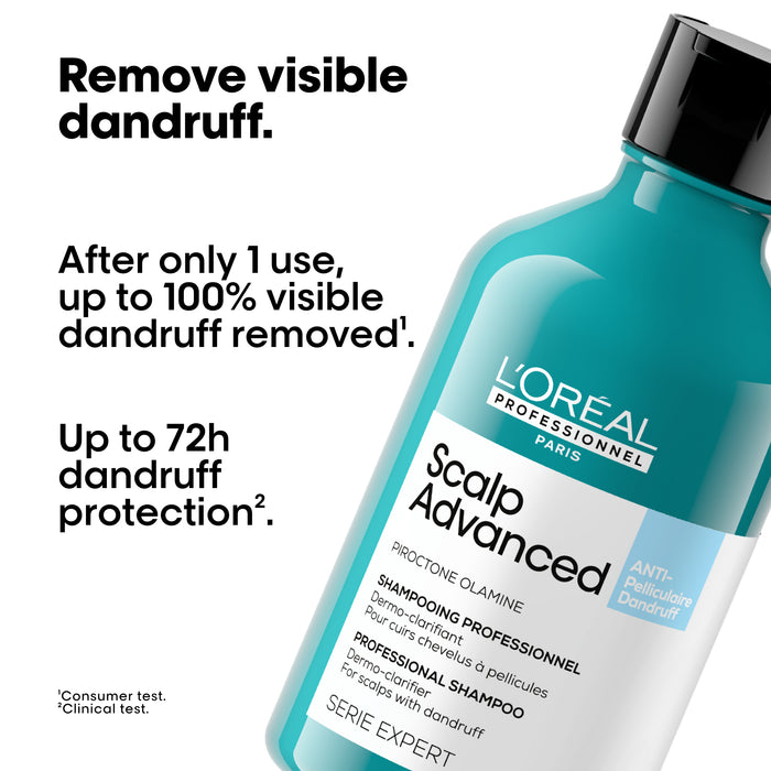 L'Oréal Serie Expert Scalp Advanced Anti-Dandruff Dermo Clarifier Shampoo 300ml